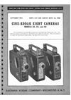 Kodak Cine Kodak 8 manual. Camera Instructions.